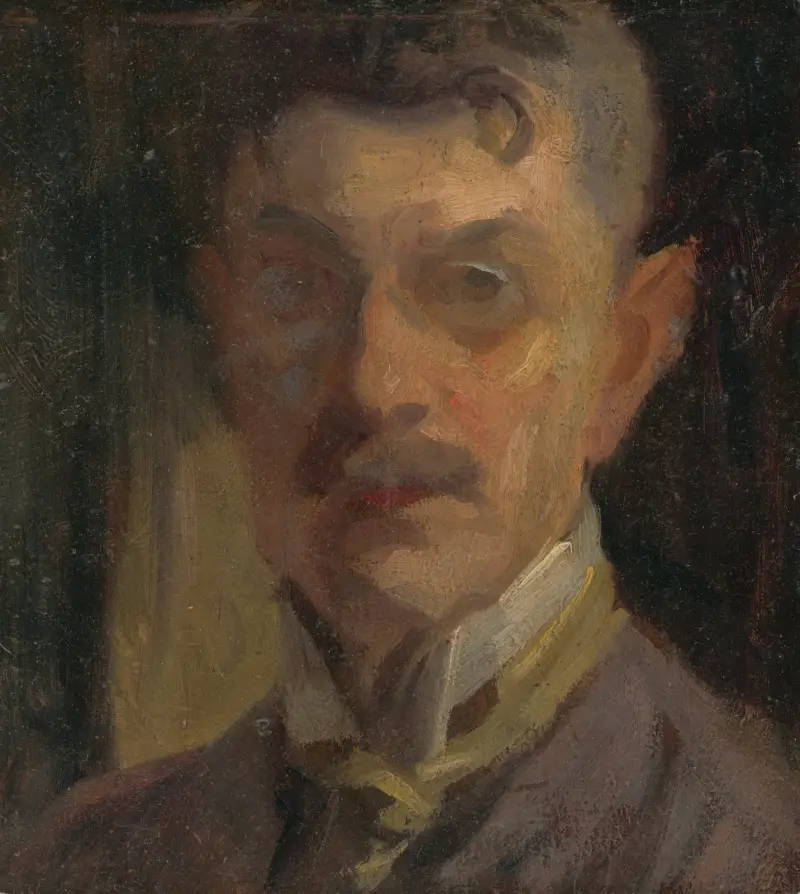 Self-Portrait, 1915 av Ľudovít Pitthordt