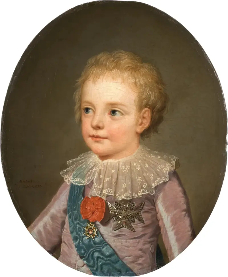 Kronprinsen, le dauphin, Ludvig Josef Xavier Frans av Frankrike (1781–1789) av Adolf Ulrik Wertmüller