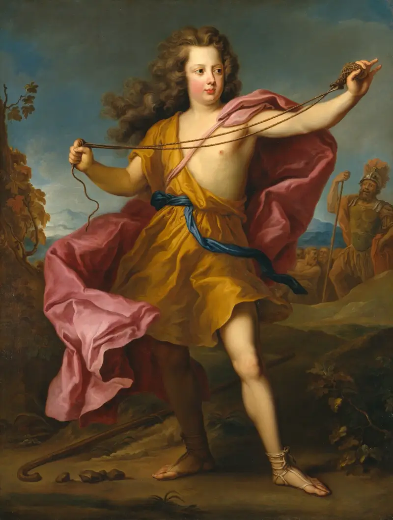 Fredrik Vilhelm I, 1688–1740, kung av Preussen av Adolf Ulrik Wertmüller