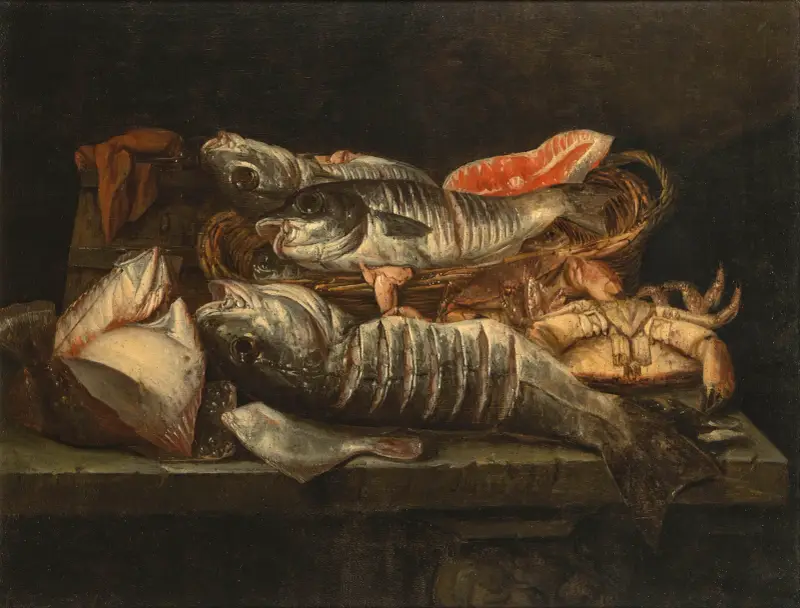 Fische und Krustentiere von Abraham van Beyeren