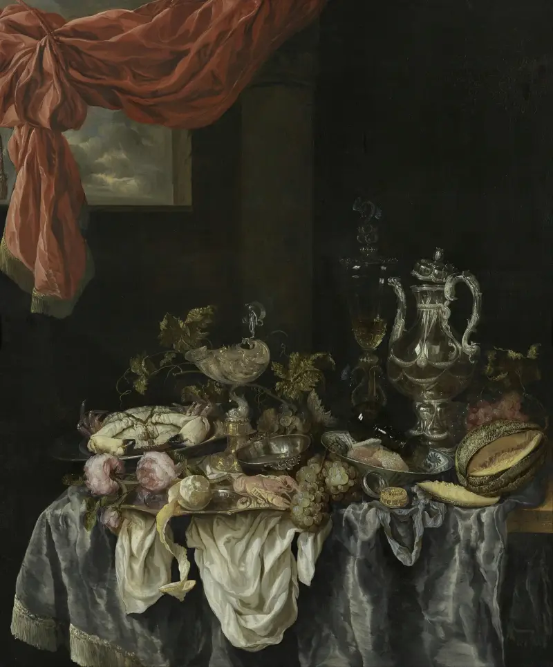 Prunkstück, 1654 von Abraham van Beyeren