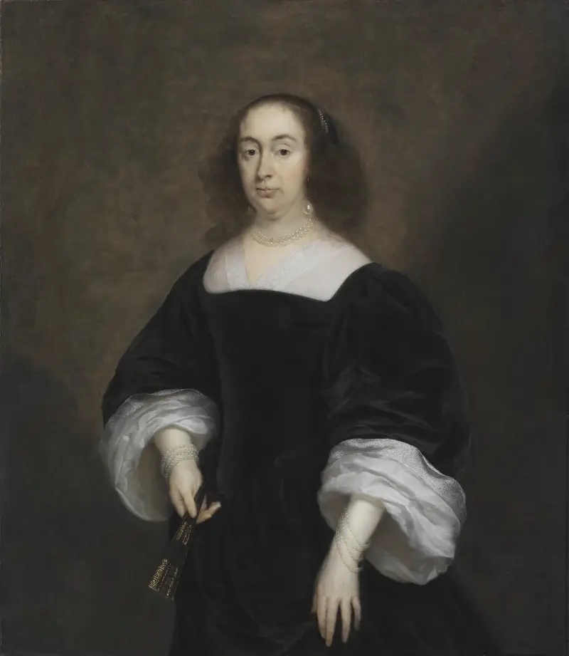 Elisabeth Vivien av Cornelis Jonson van Ceulen