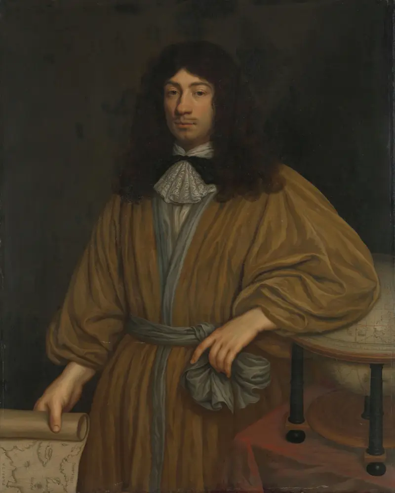 Johan Boudaen Courten (1635–1716), Herr von St. Laurens, Schellach und Popkensburg. Ratsherr von Middelburg und Direktor der Ostindischen Kompanie von Cornelis Jonson van Ceulen