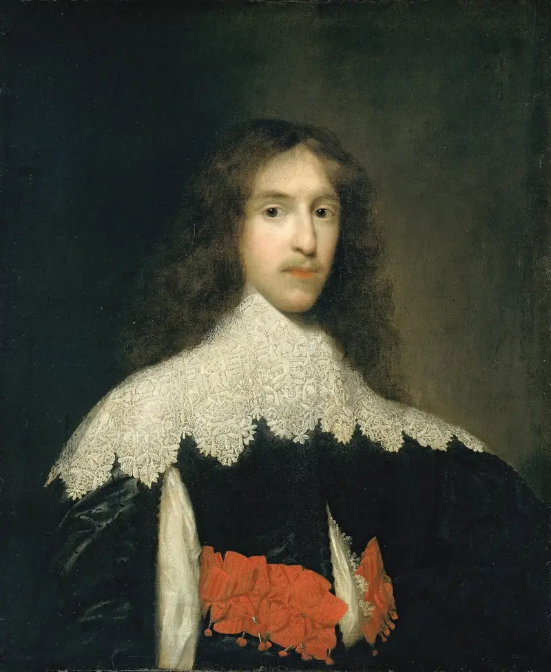 Porträtt av en gentleman av Cornelis Jonson van Ceulen