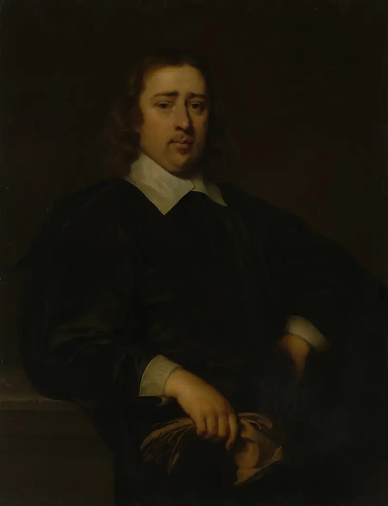 Porträt eines Mannes, 1648 von Cornelis Jonson van Ceulen