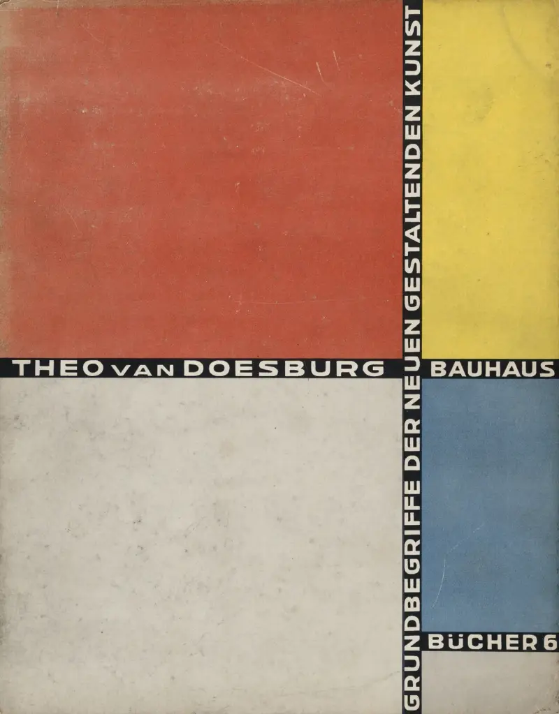 Bauhausbücher 6 av Theo van Doesburg