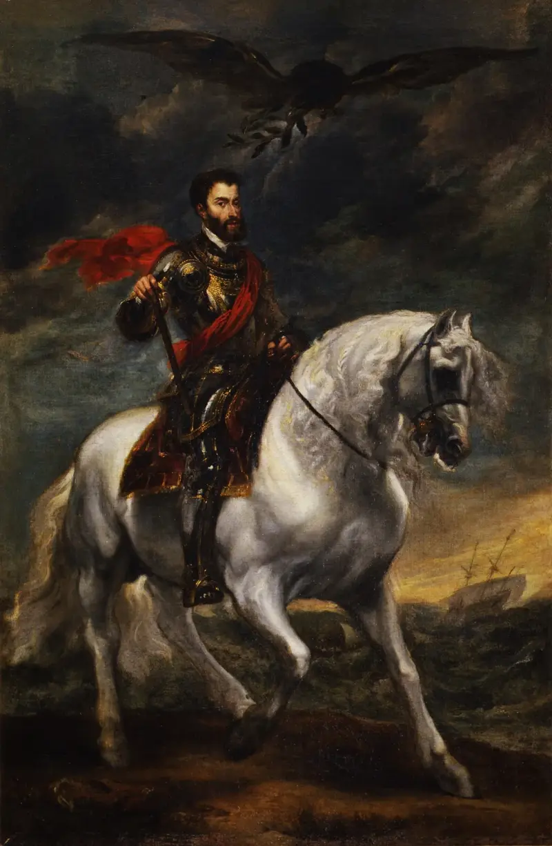 Reiterporträt Kaiser Karls V. von Anthony van Dyck