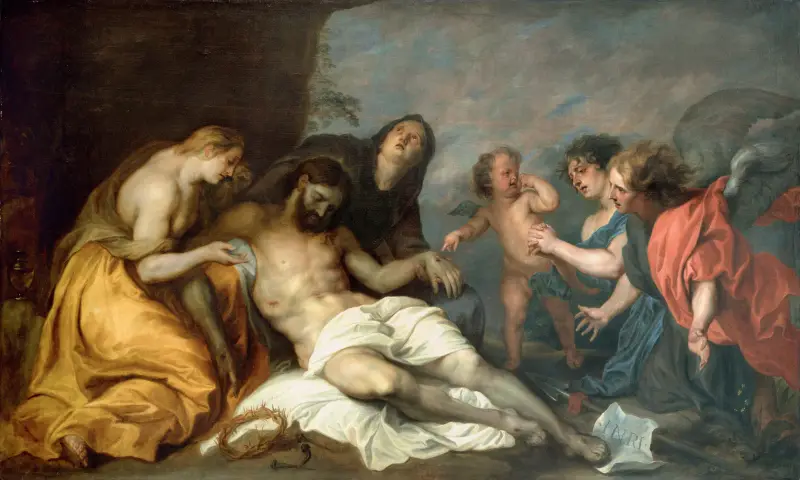 Opłakiwanie zmarłego Chrystusa, Anthony van Dyck