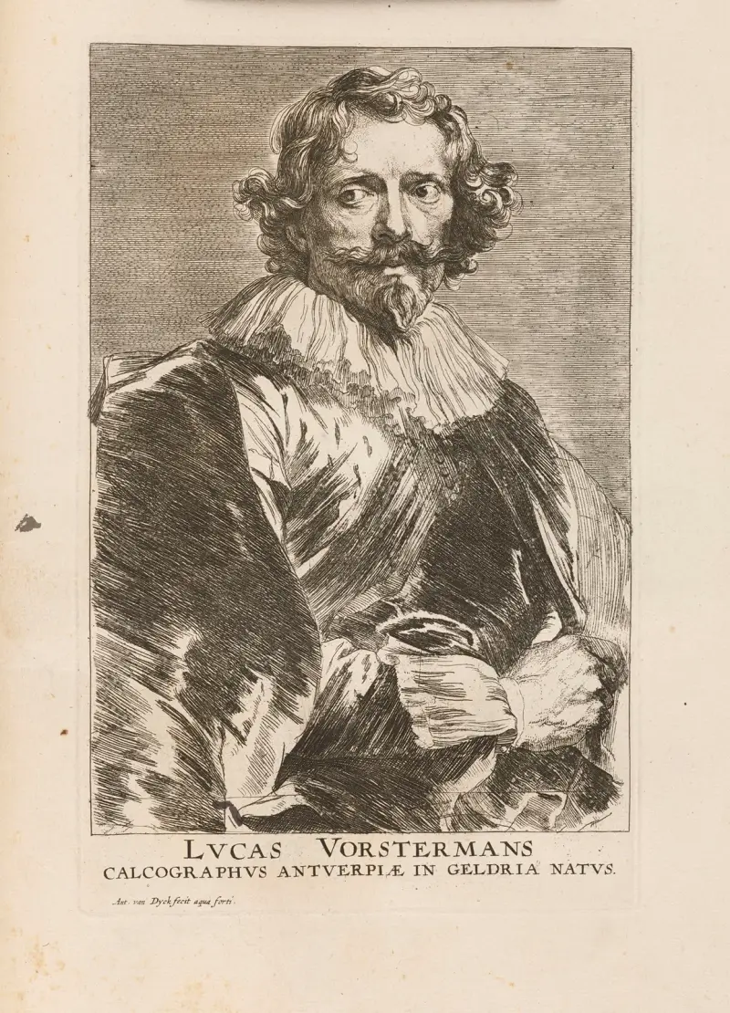 Lucas Vorsterman av Anthony van Dyck