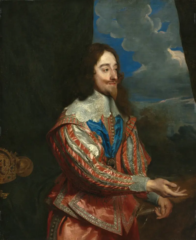 Porträtt av Karl I (1600–1649) av Anthony van Dyck