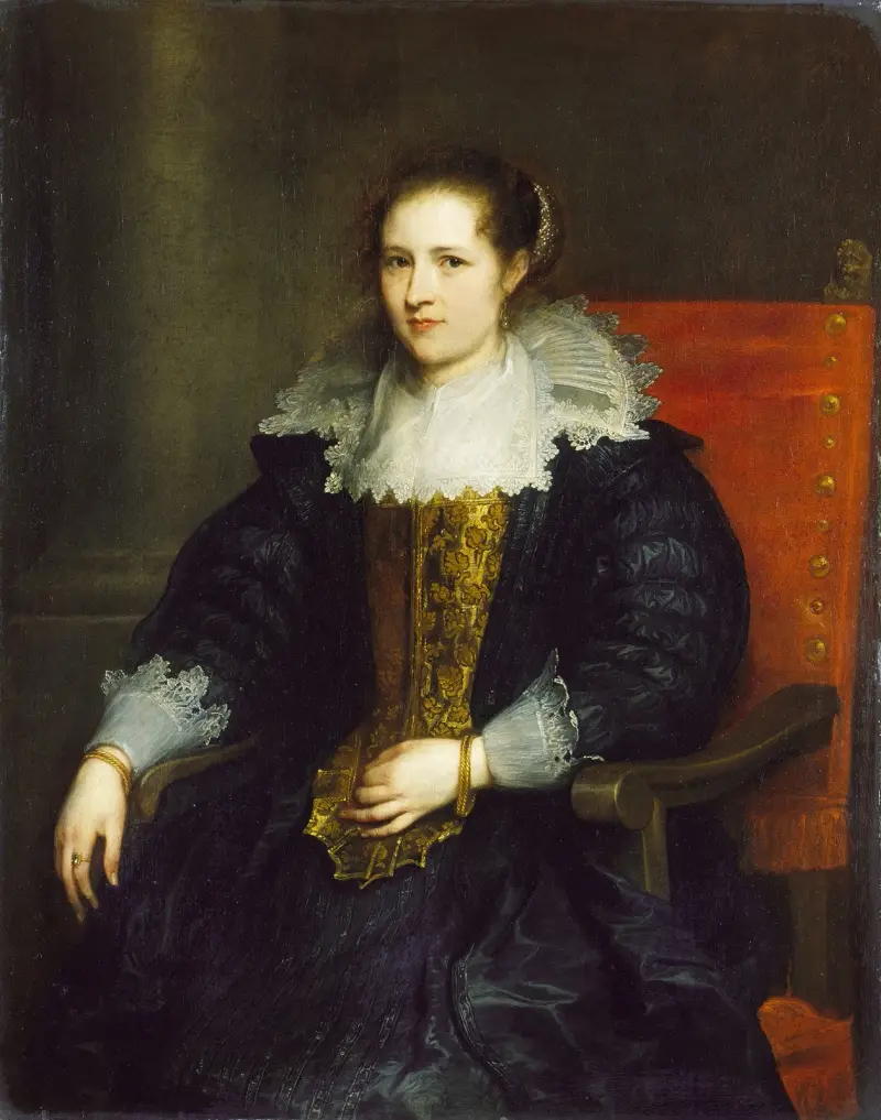 Porträt der Isabella Waerbeke von Anthony van Dyck