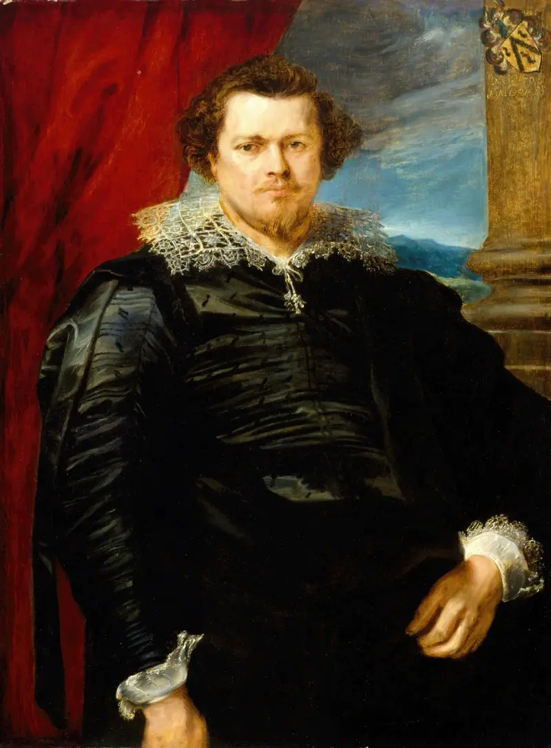 Porträtt av Jaspar de Charles van Nieuwenhoven av Anthony van Dyck