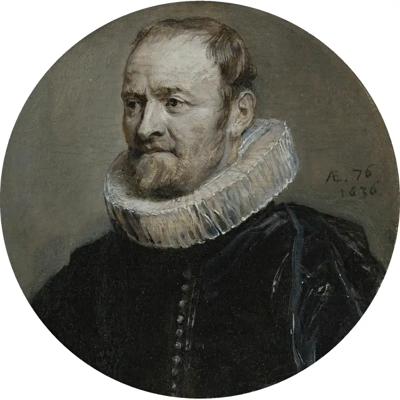 Porträtt av Nicholas Rockox av Anthony van Dyck