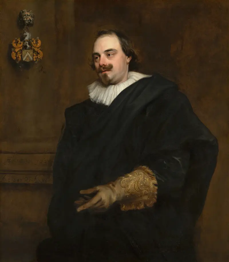 Porträt von Peeter Stevens von Anthony van Dyck