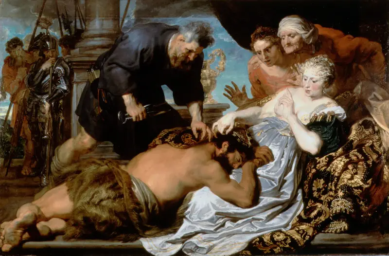 Samson a Dalila, Anthony van Dyck