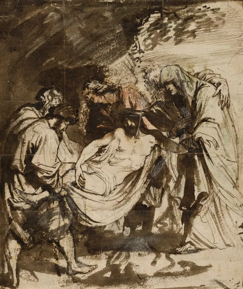 Ukládání do hrobu, Anthony van Dyck