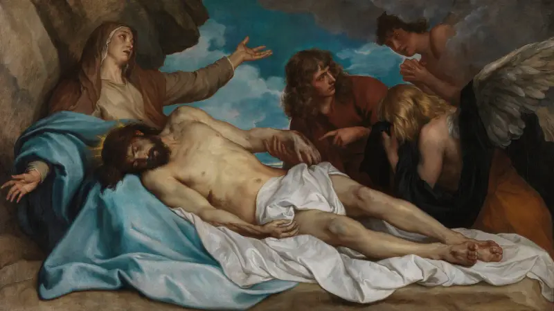 The Lamentation over the Dead Christ av Anthony van Dyck