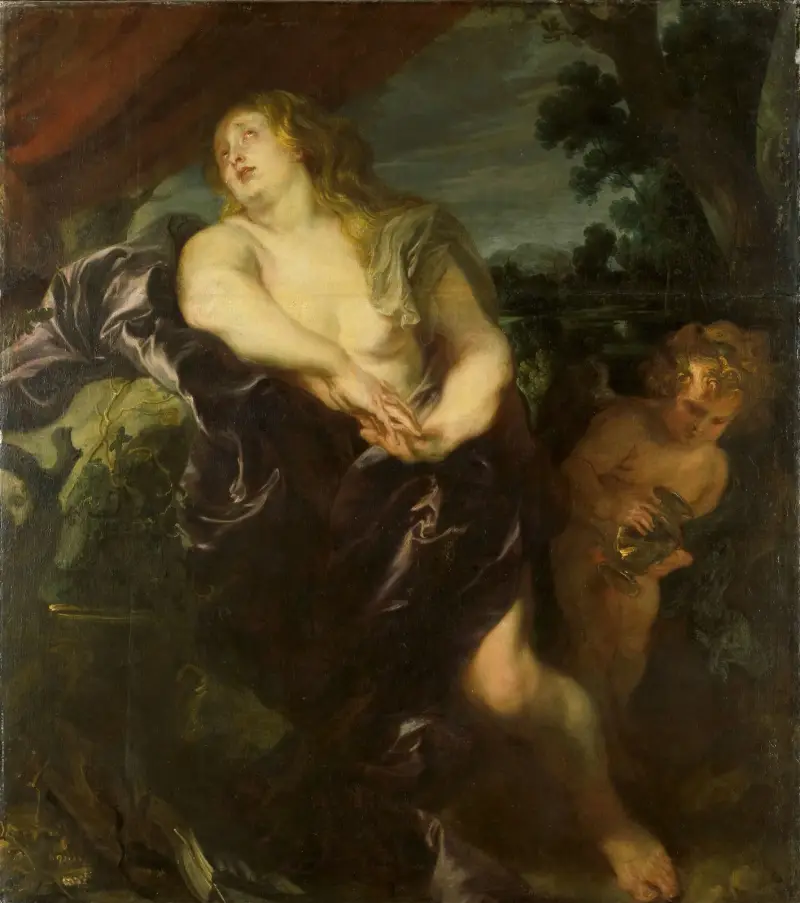 Pokutująca św. Maria Magdalena, Anthony van Dyck
