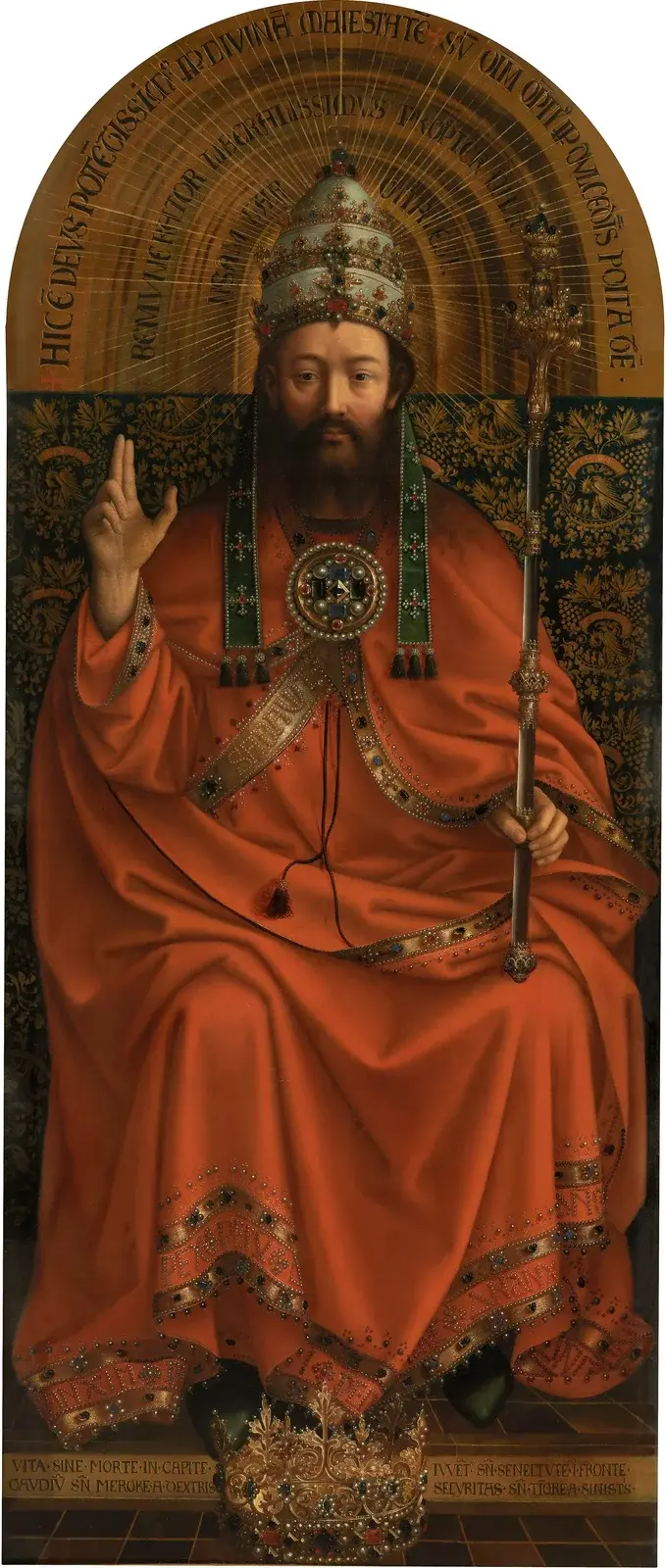 God Almighty av Jan van Eyck
