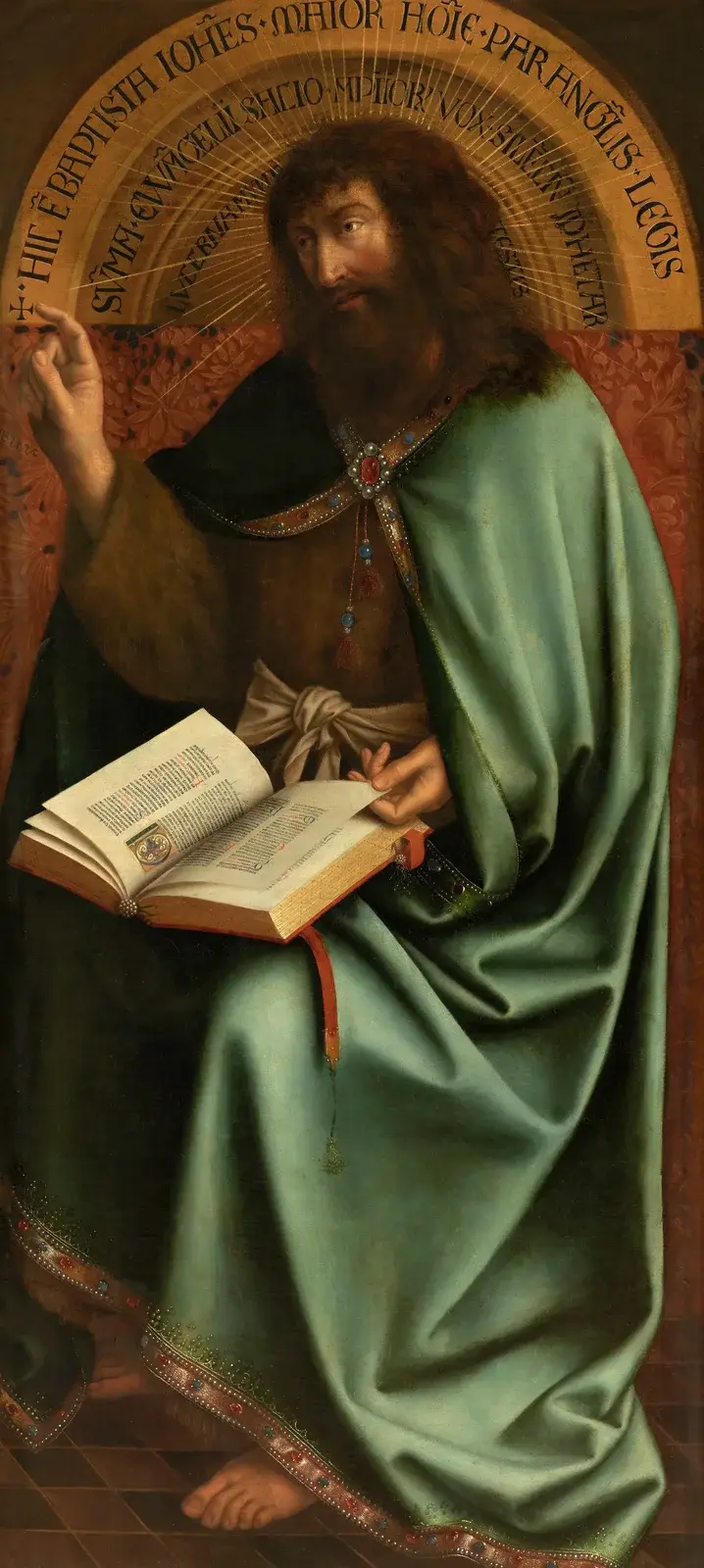 Svatý Jan Křtitel, Jan van Eyck