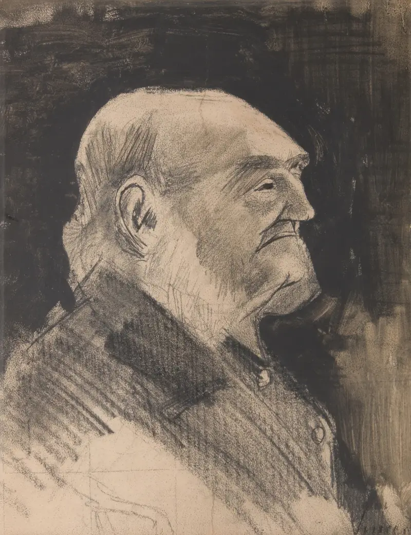 Bald-Headed Orphan Man av Vincent van Gogh