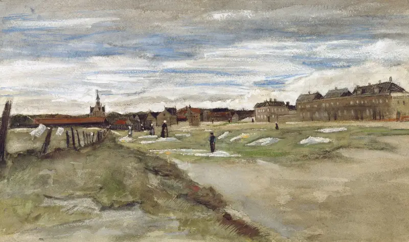 Blekarz w Scheveningen, Vincent van Gogh