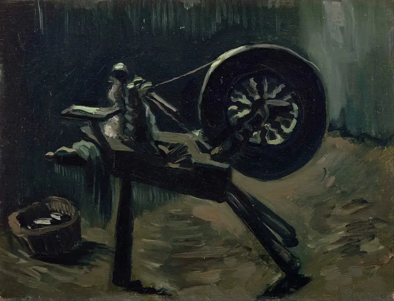 Bobbin winder av Vincent van Gogh
