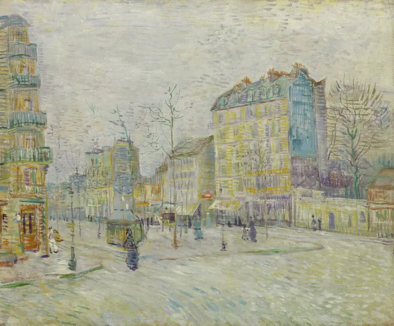 Boulevard de Clichy, Vincent van Gogh