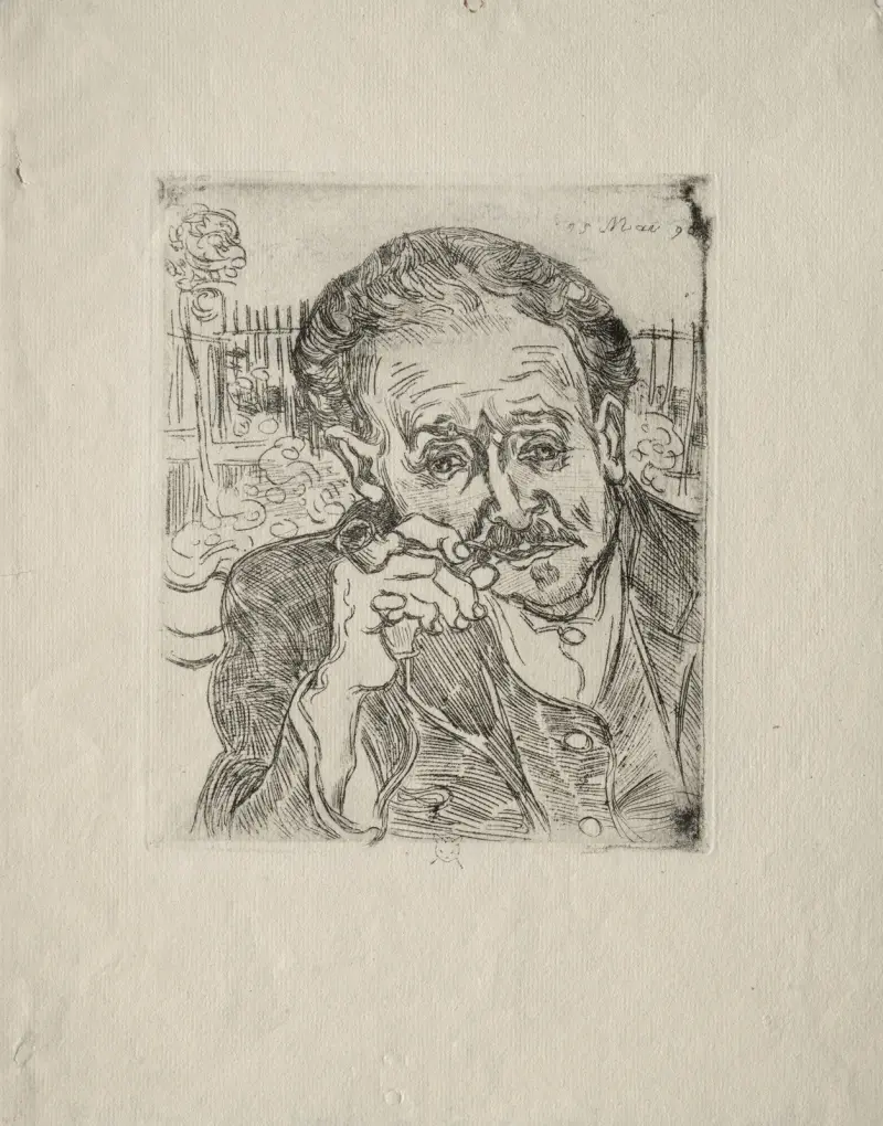 Dr. Gachet av Vincent van Gogh