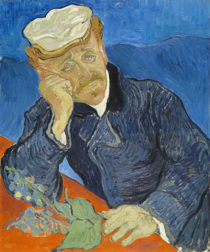 Dr Paul Gachet av Vincent van Gogh