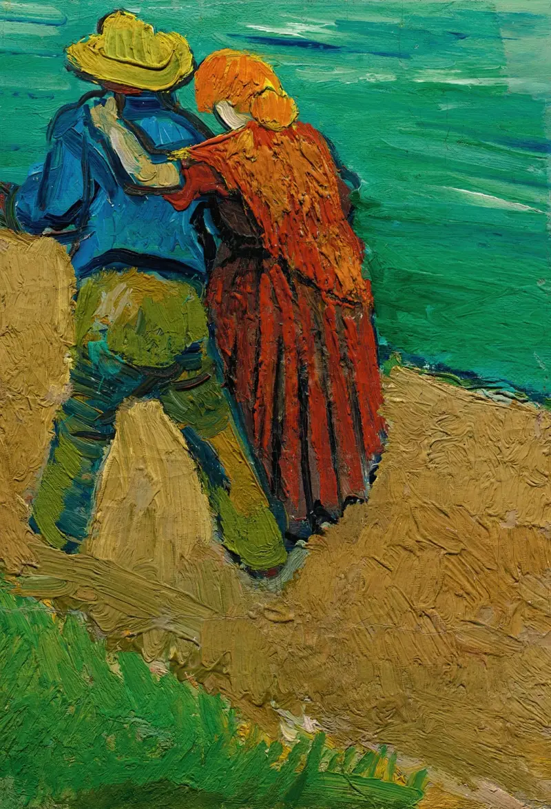 Herdedikt i Provence – ett älskande par av Vincent van Gogh