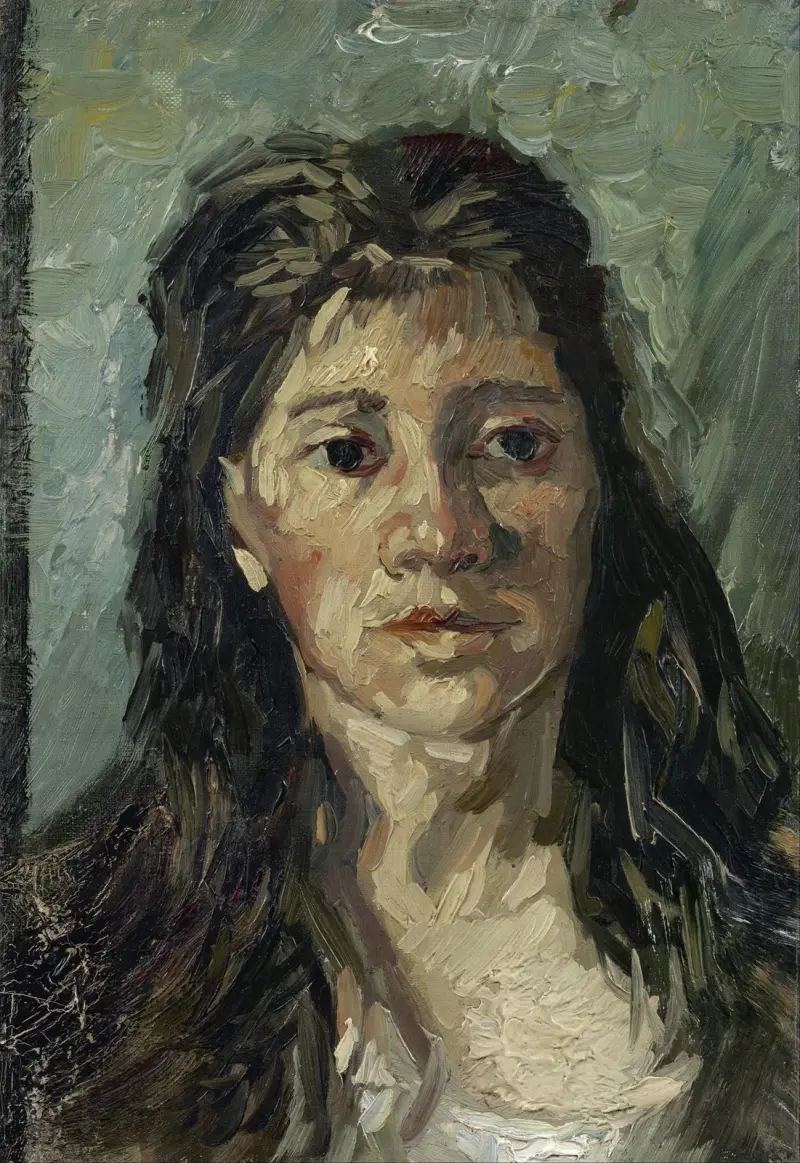 Head Of A Prostitute av Vincent van Gogh