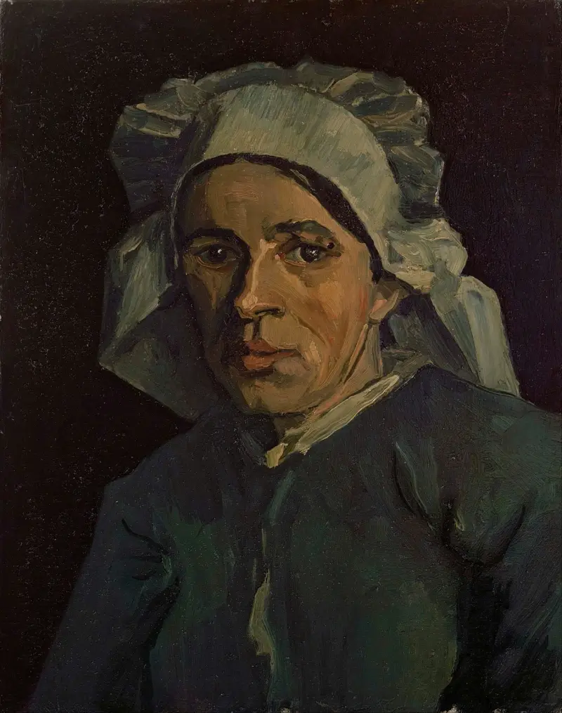 Kvinnehuvud 2 av Vincent van Gogh