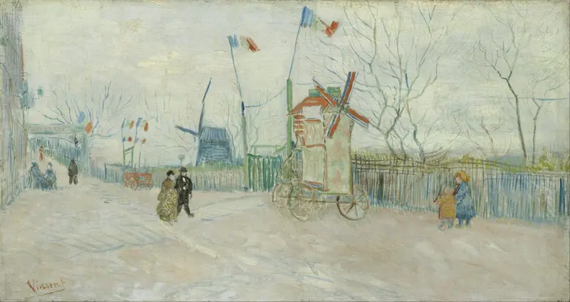 Sackgasse Deux Frères von Vincent van Gogh