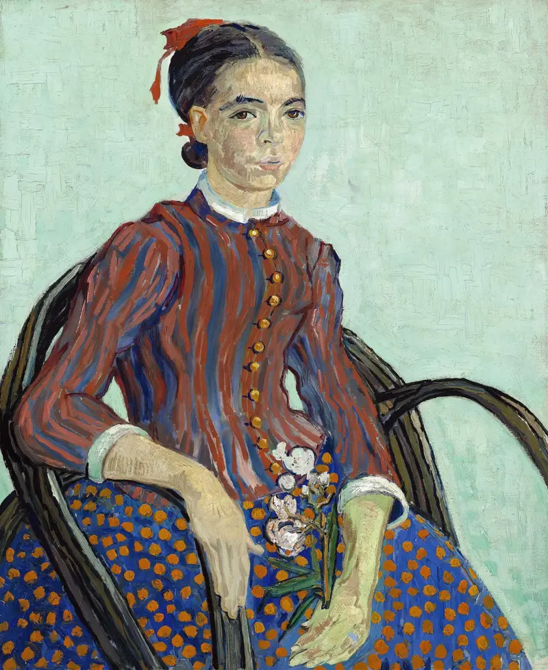 La Mousmé, 1888 – Nr. 1 von Vincent van Gogh