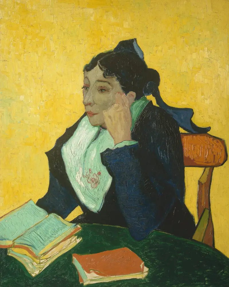 Arlésiskan (Madame Joseph-Michel Ginoux) av Vincent van Gogh