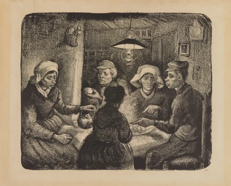 Les mangeurs de pommes de terre, Vincent van Gogh