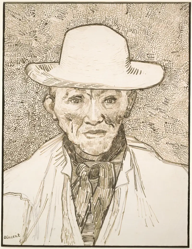 Camarguebonde av Vincent van Gogh