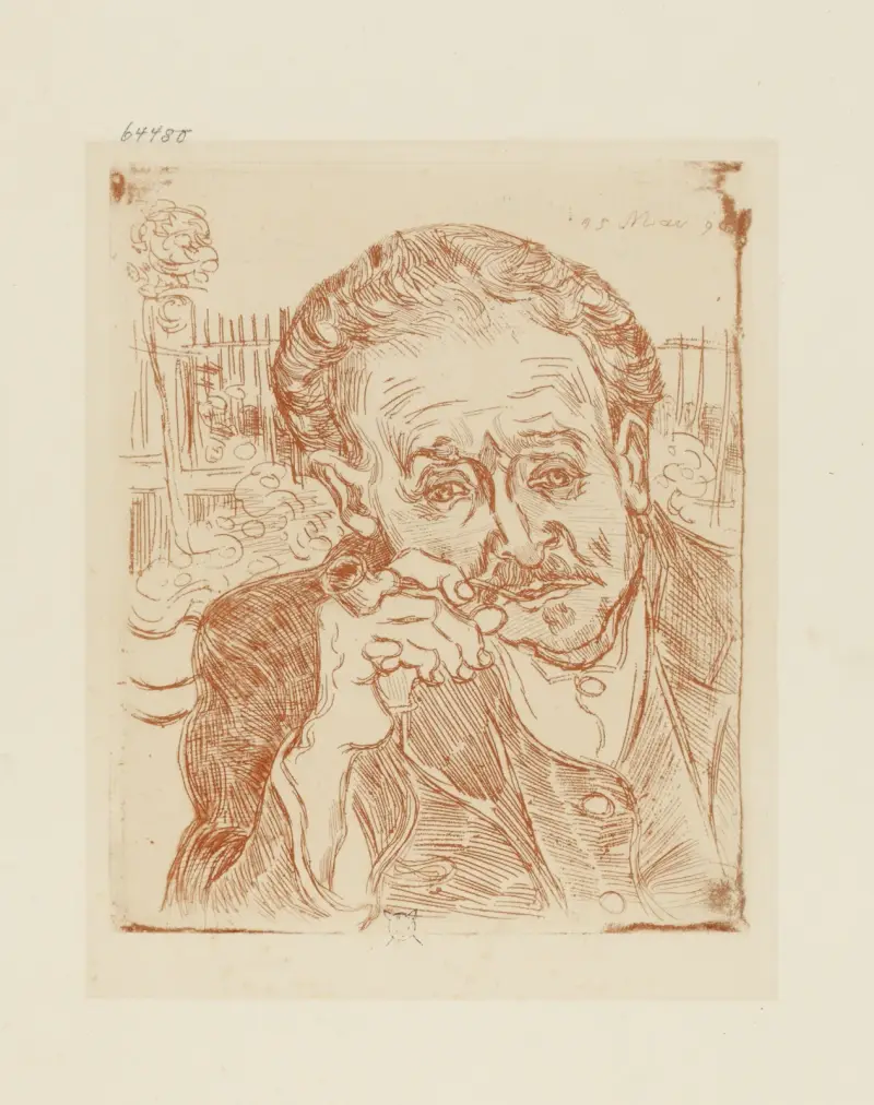 Bildnis des Dr. Gachet, 1890 – Nr. 1 von Vincent van Gogh