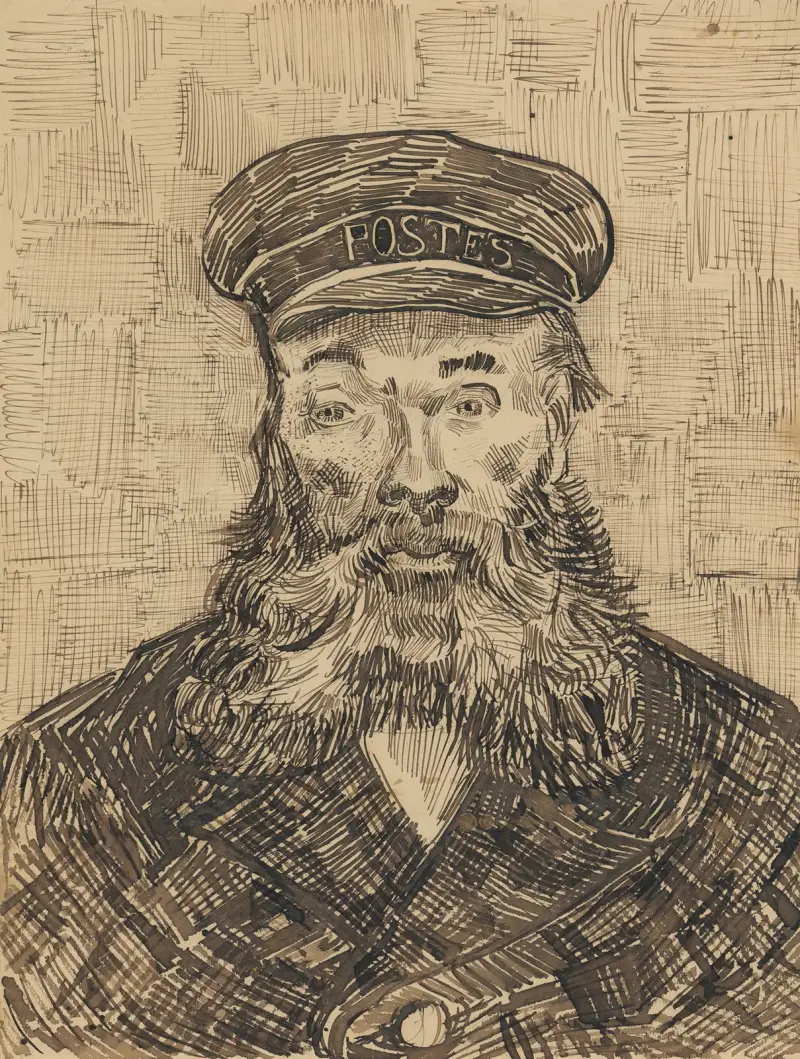 Portrét Josepha Roulina, 1888, Vincent van Gogh
