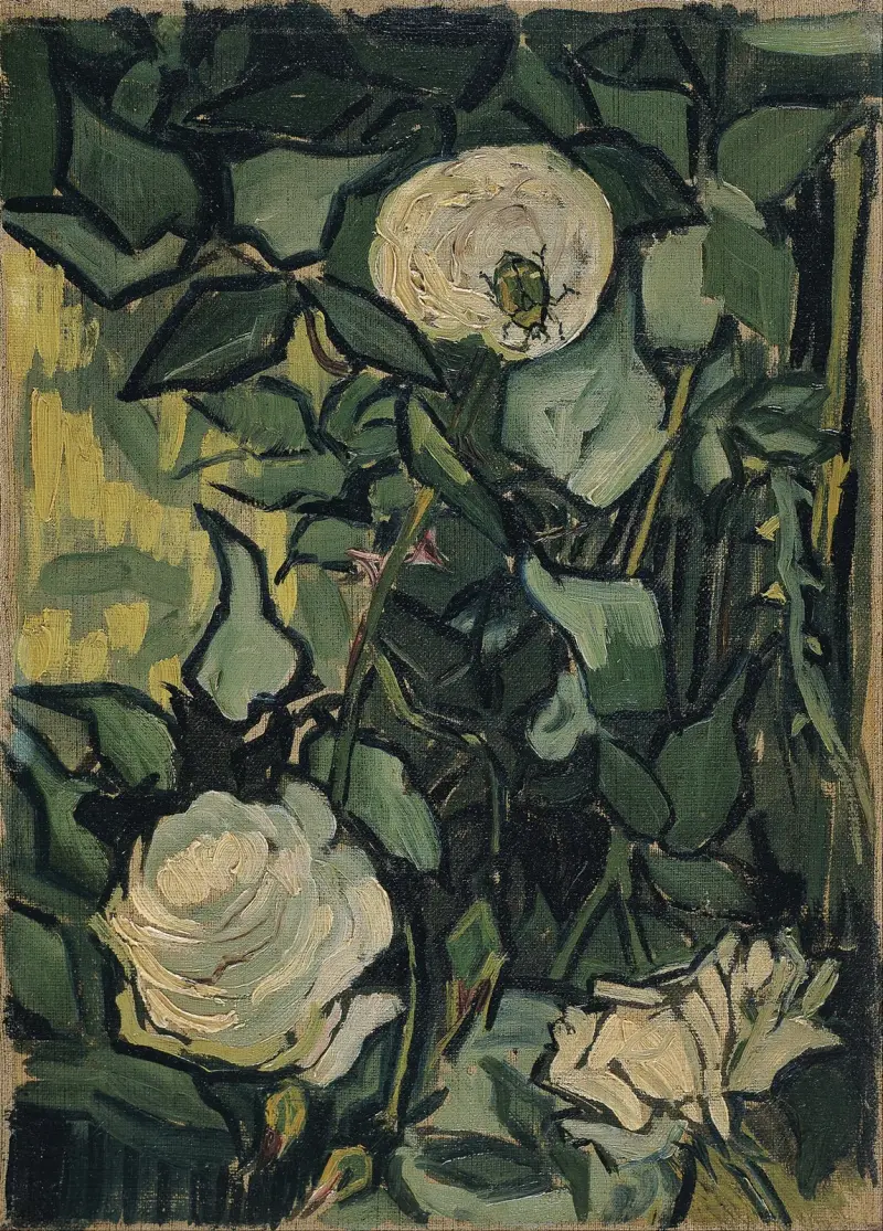 Roses, 1890 – nr 3 av Vincent van Gogh