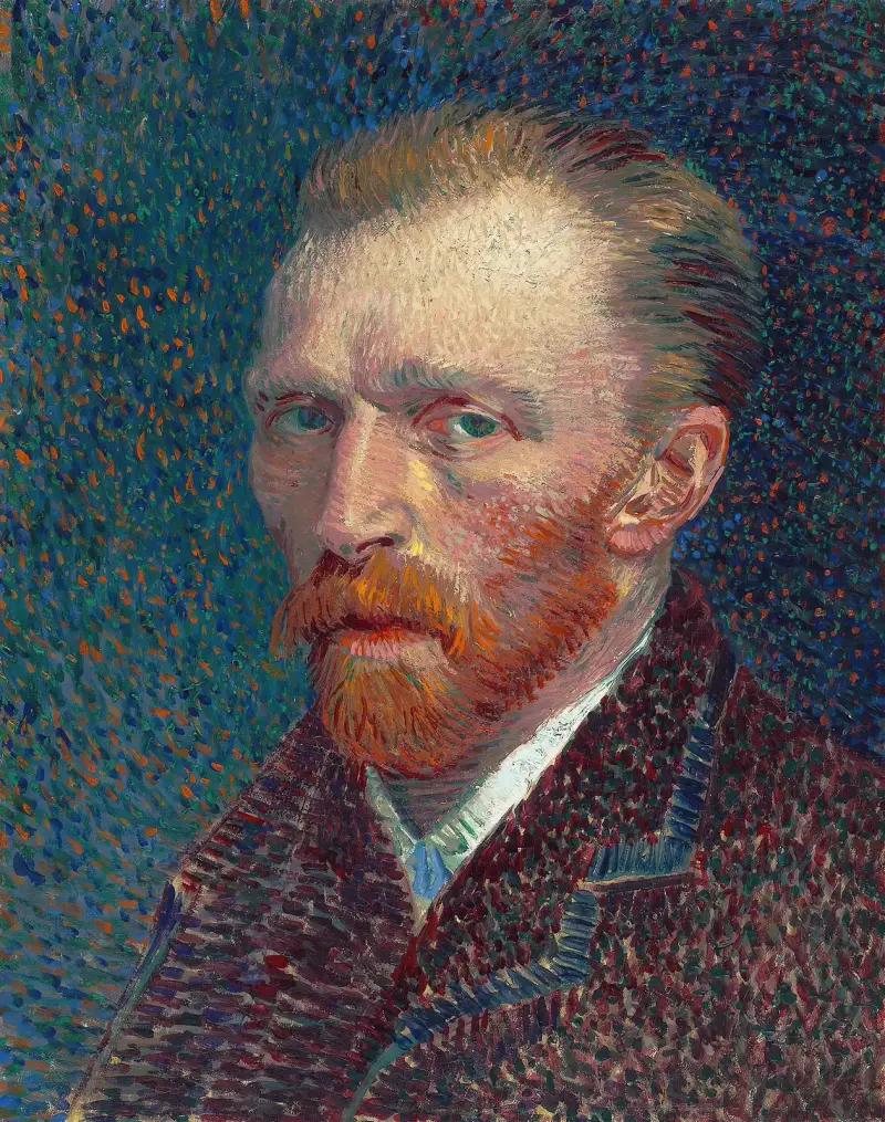 Self-Portrait, 1887 – nr 1 av Vincent van Gogh