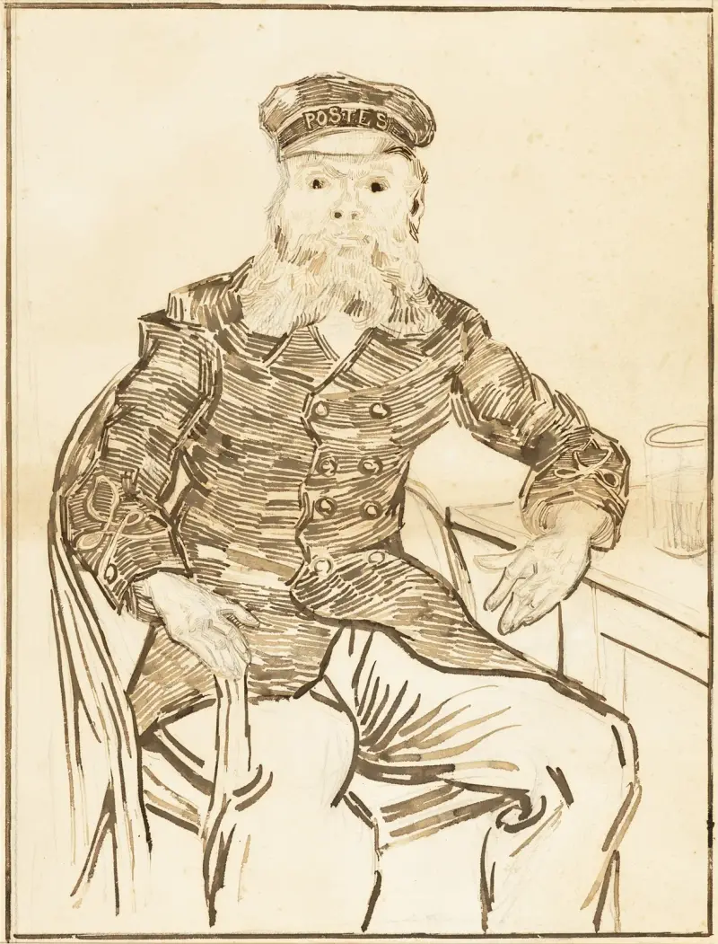 Der Postbote Joseph Roulin von Vincent van Gogh