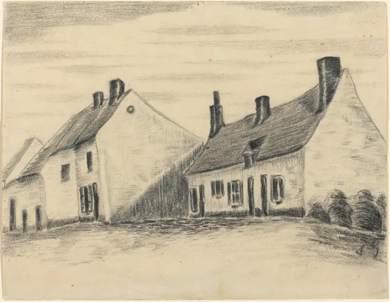 The Zandmennik House, Vincent van Gogh