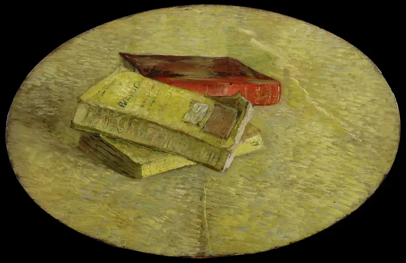 Three books av Vincent van Gogh