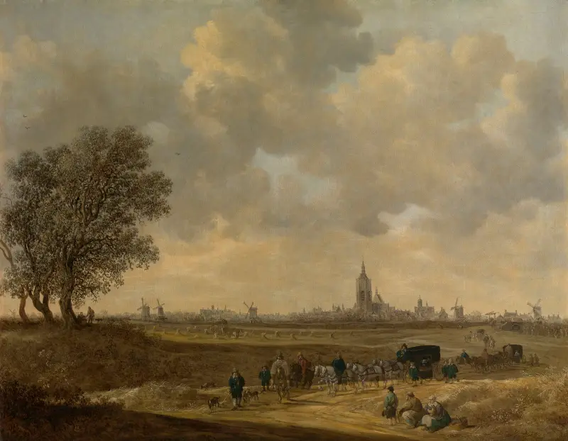Landschaft, 1644 von Jan van Goyen