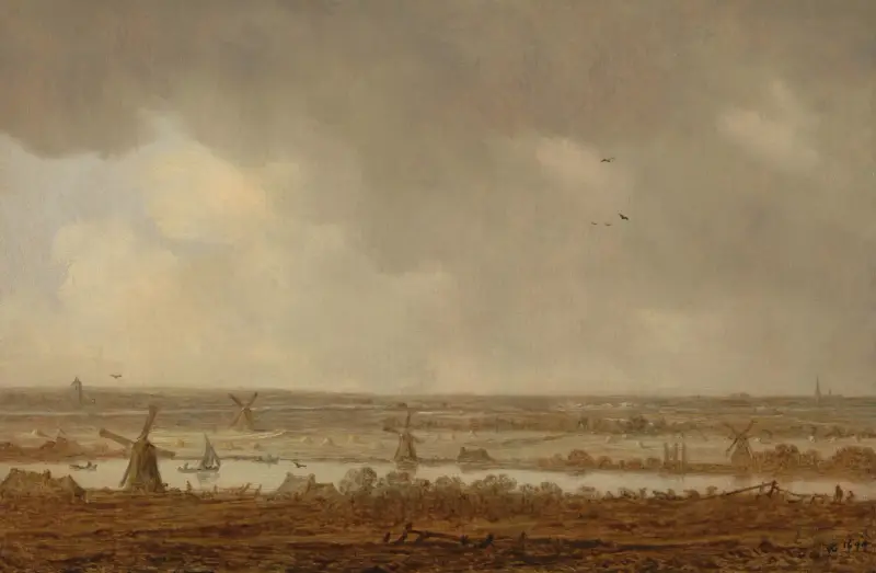 Polderlandschaft von Jan van Goyen