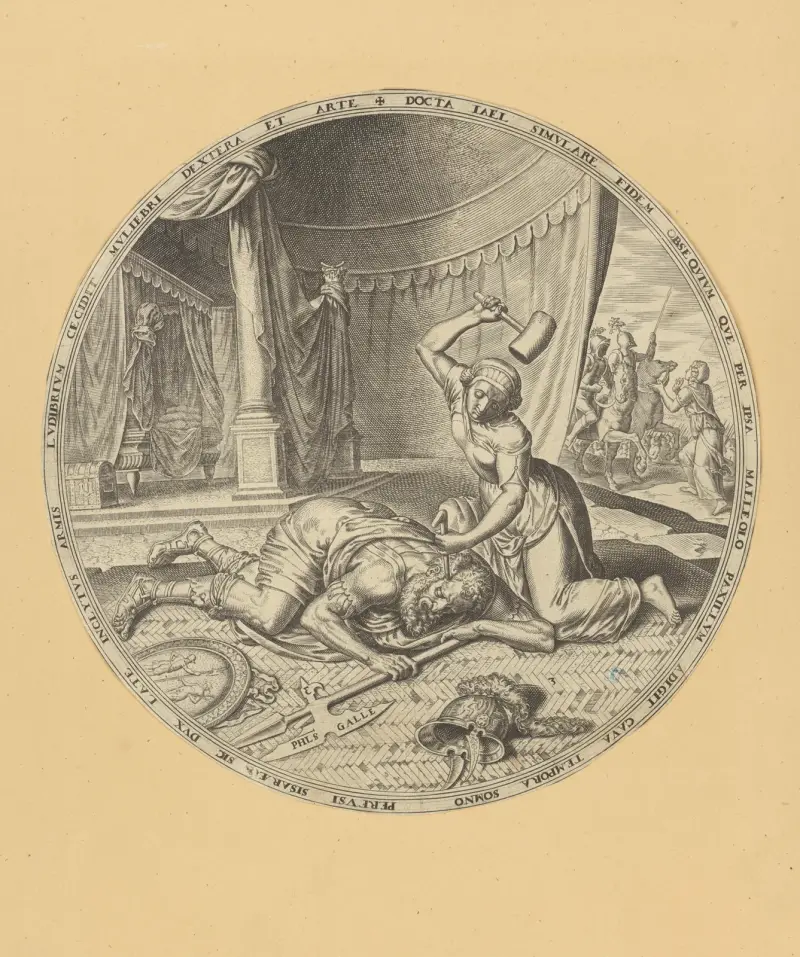 Jael zabíjí Síseru, Maarten Van Heemskerck