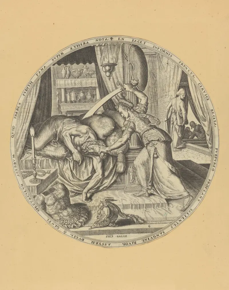 Judita zabíjí Holoferna, Maarten Van Heemskerck