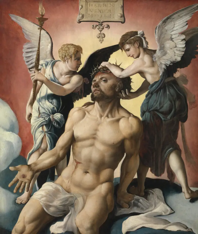 Der Schmerzensmann von Maarten Van Heemskerck